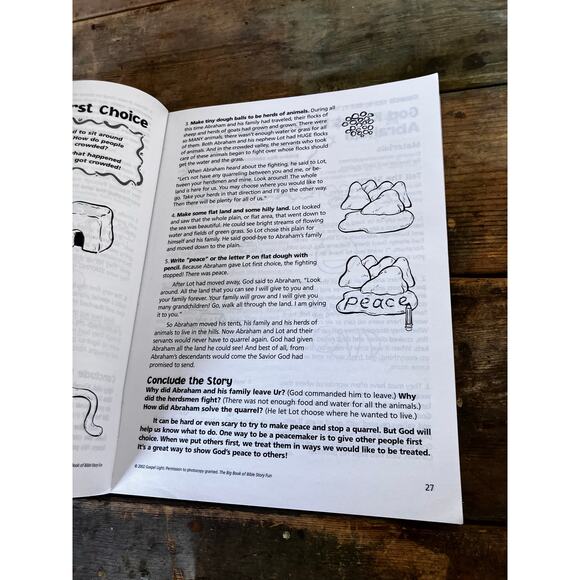 Gospel's Light Sunday School Books- Preschool, Elementary, Leader's Guide Skits - Picture 4 of 11